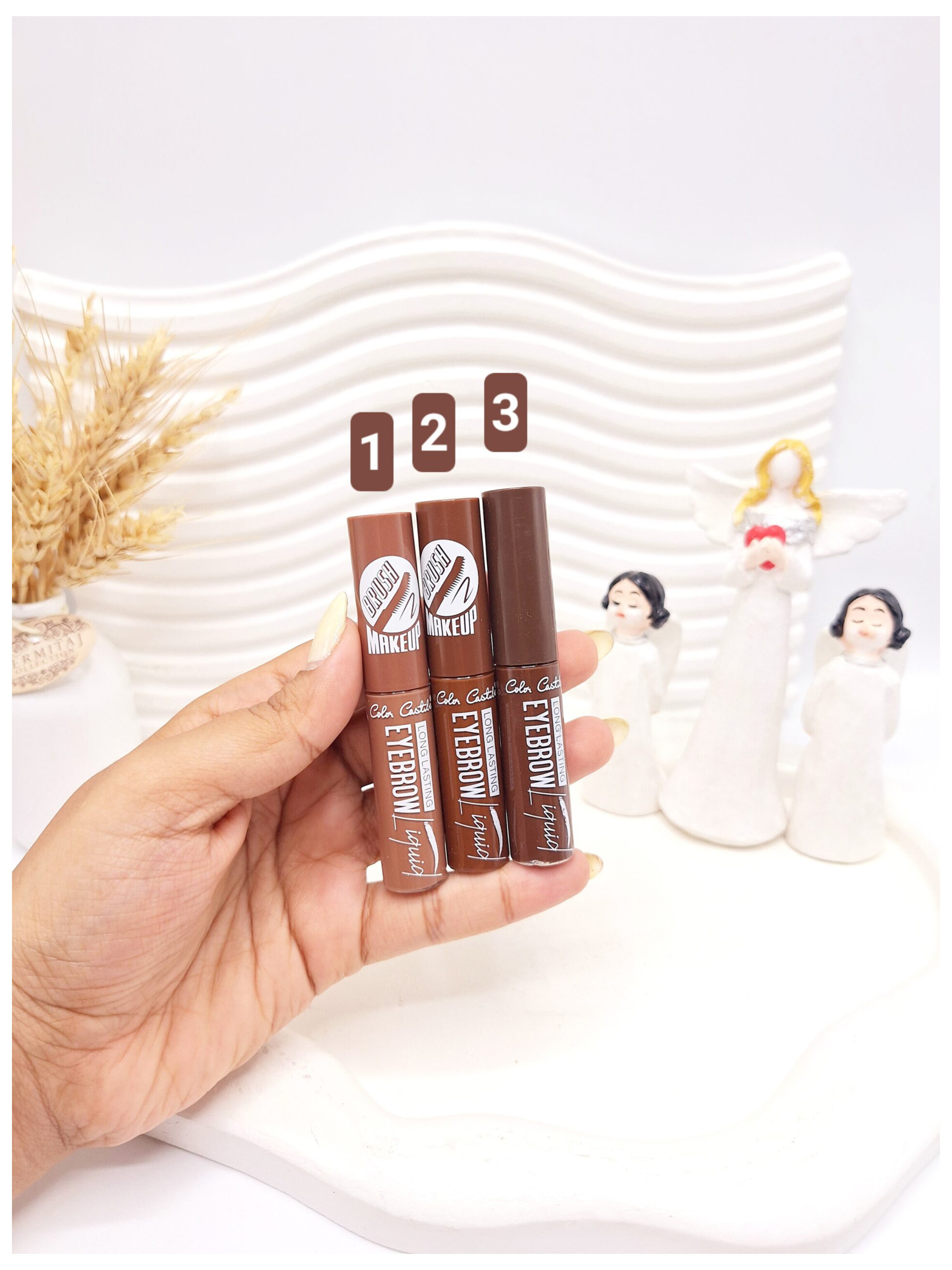 ریمل ابرو رنگی برند Color Castle