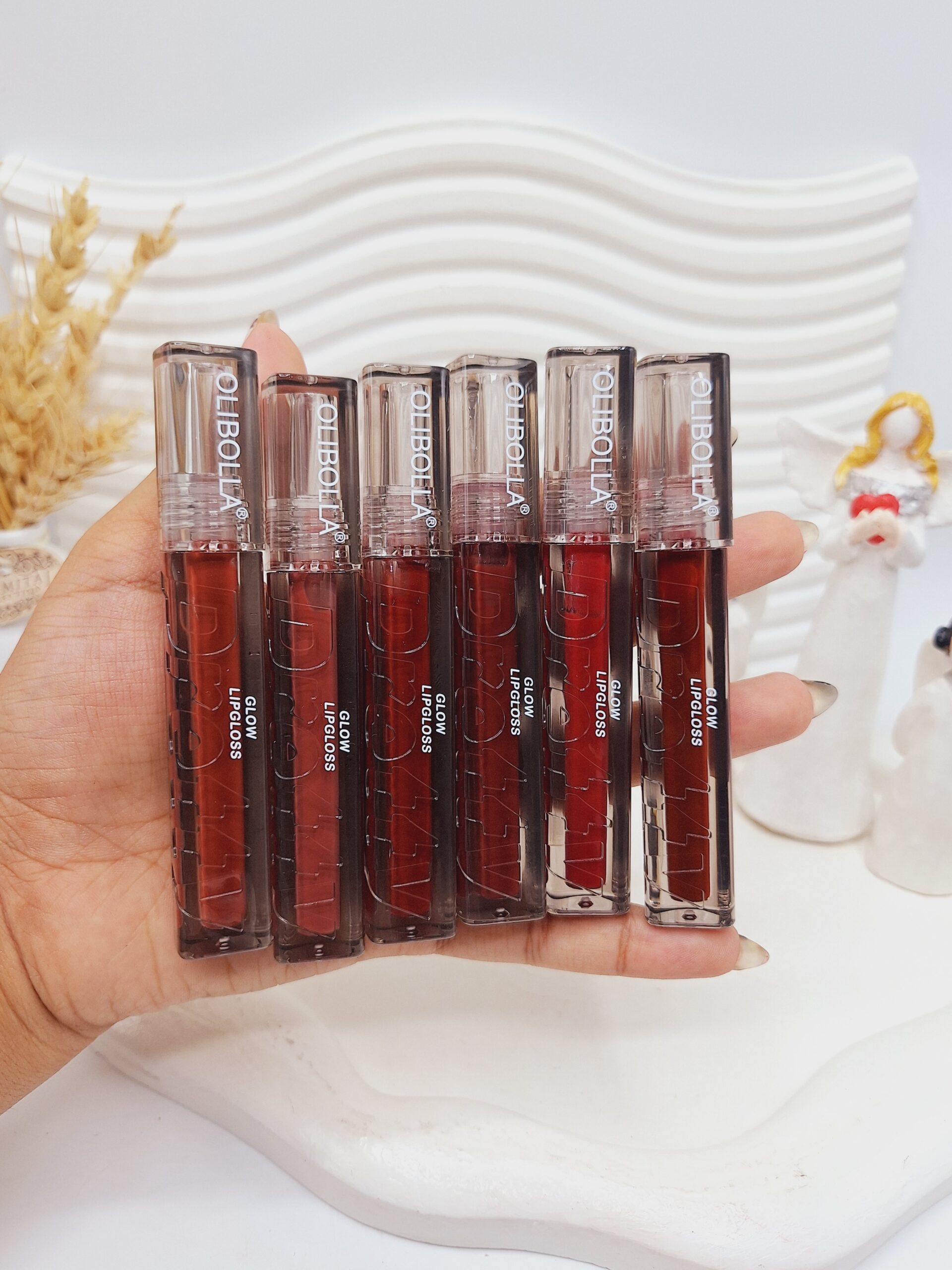 لیپ گلاس خیس برند oLibolla