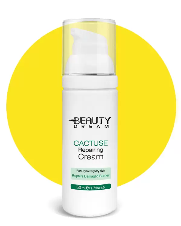 کرم ترمیم کننده کاکتوس نوپال بیوتی دریم | ترمیم + آبرسانی عمقی | ویژه پوست‌های خشک و آسیب‌دیده