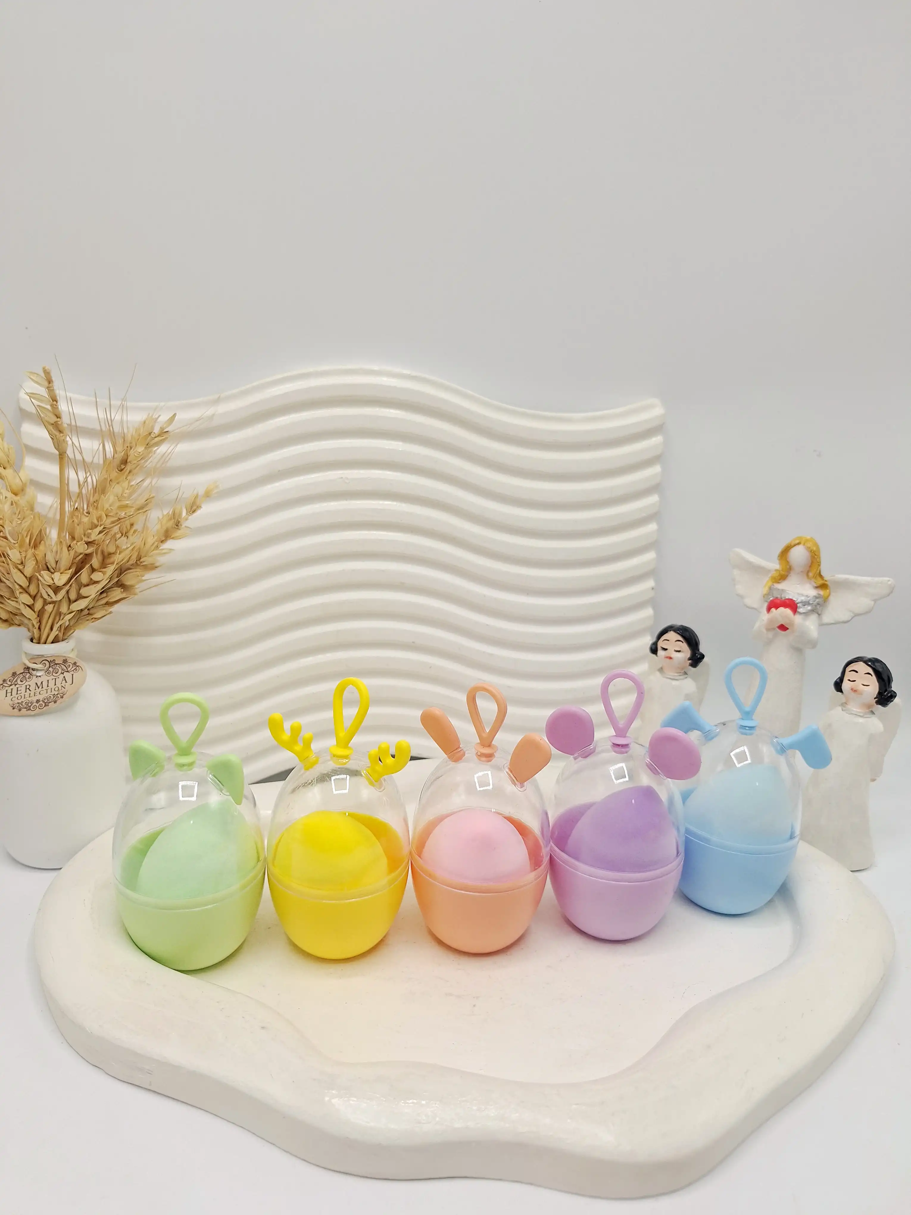 پد تخم مرغی استند دار مدل گوش دار