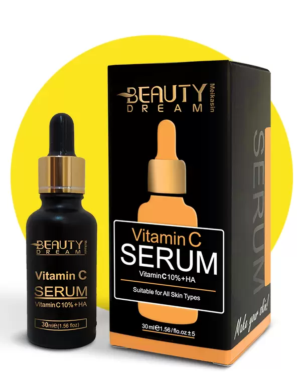 سرم تخصصی ویتامین سی ۱۰ درصد و هیالورونیک اسید