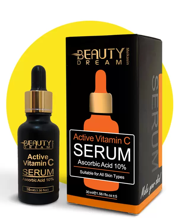 سرم ویتامین سی ۱۰٪ اسید اسکوربیک ( Ascorbic Acid ) بیوتی دریم | محافظ آنتی‌اکسیدان
