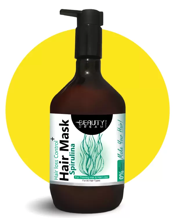 ماسک موی اسپیرولینا ۵۰۰ میل