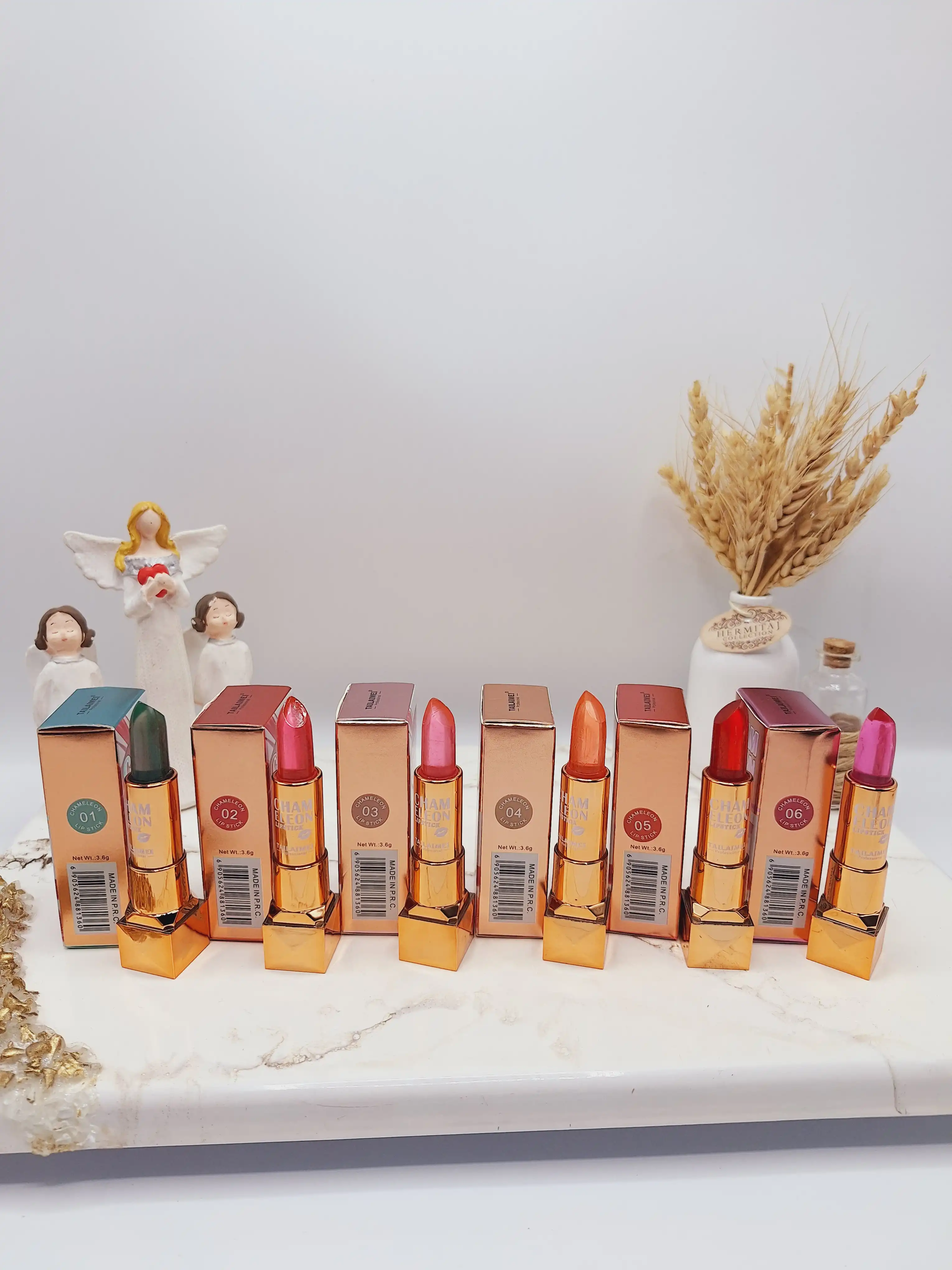 رژ لب حرارتی مات و درخشان برند TAILAIMEI